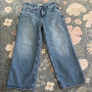 Madewell Blue Flare & Wide Leg Jeans